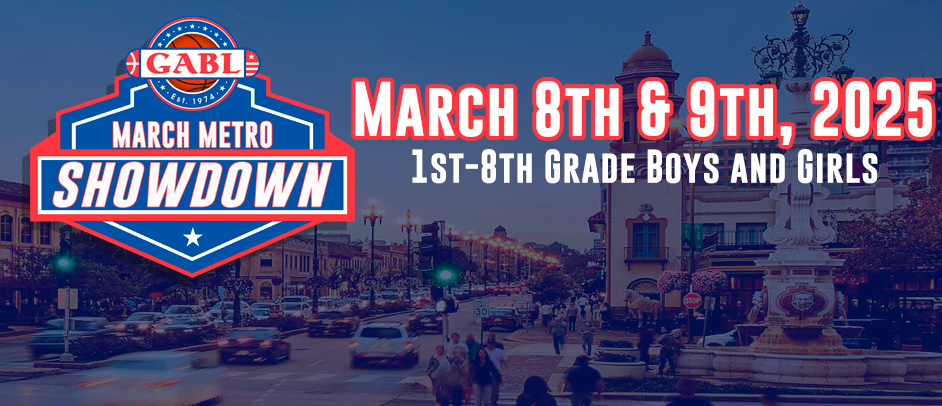 Register Your Team for the March Metro Showdown! Deadline to register is February 28th.